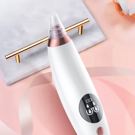 Meidong Blackhead Remover Pore Vacuum Cleaner Facial Electric Blackhead Extractor Kit Black Head Remover Tool USB Rechargeable with 3 Adjustable Suction Power